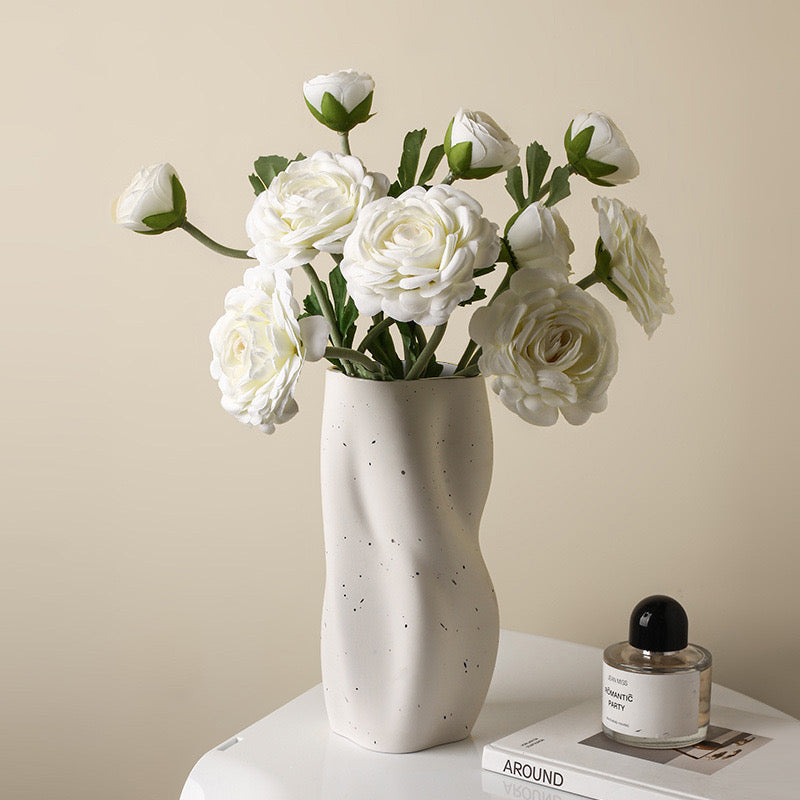 Morandi Twisted Flower Vase