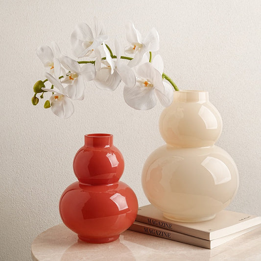 Gourd Glass Vase